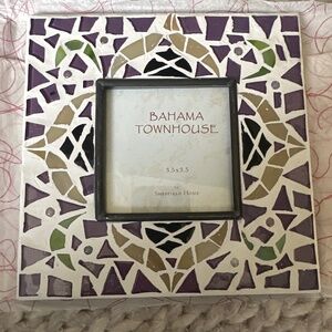 NWT Mosaic Picture Frame 3.5x3.5 square